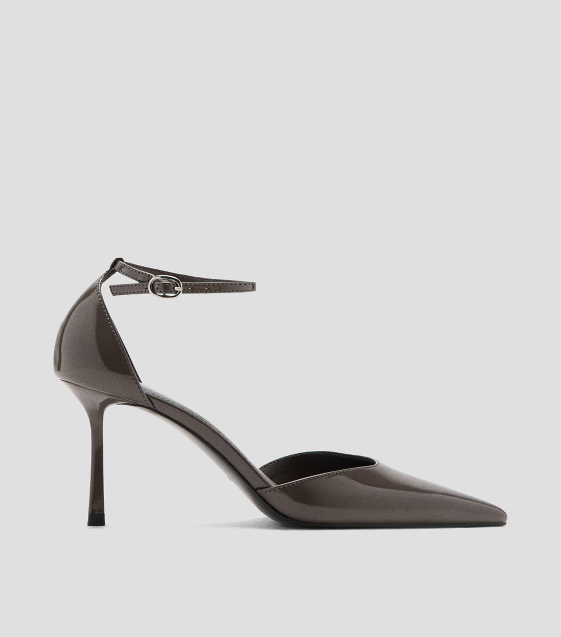 Zapatillas de pulsera con tacón alto de aguja Mujer